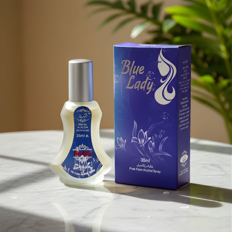 Blue Lady Fresh & Feminine Perfume – Long Lasting – 35ML