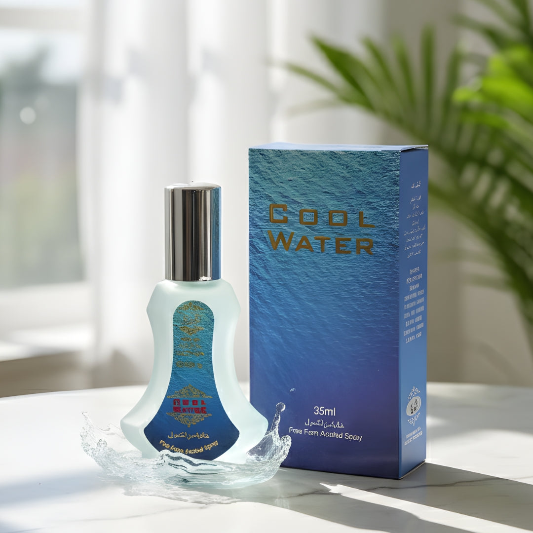 Cool Water Fresh Aquatic Perfume – Alcohol Free | 35ML