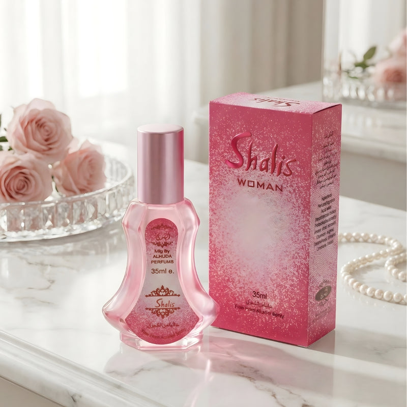Shalis for Women Elegant Floral Perfume – Alcohol Free | 35ML