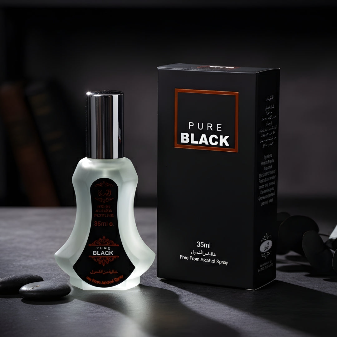 Pure Black – 35 ML Alcohol-Free Perfume