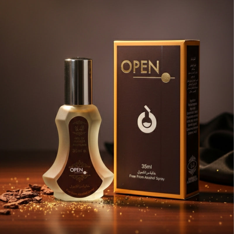 Open Fresh Woody Perfume – Alcohol Free | 35ML