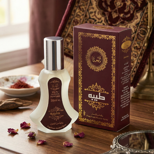 Tayba Elegant Floral & Musk Perfume – Alcohol Free | 35ML