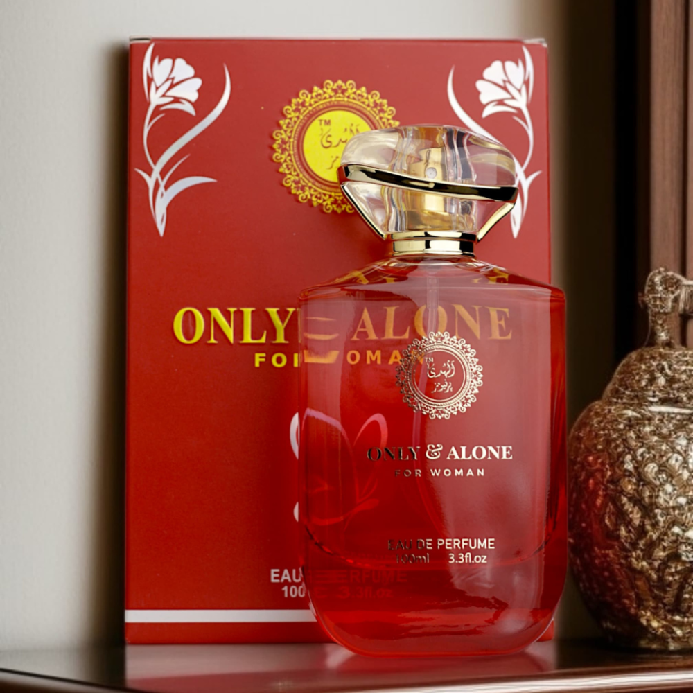 Only & Alone For Women | 15-16 Hours Long Lasting Eau de Parfum 100ml